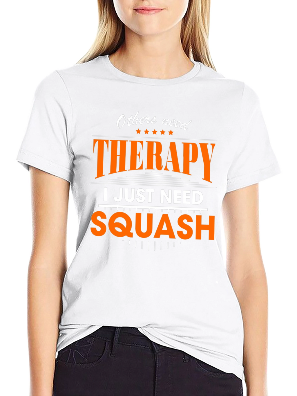 Squash Therapy T-Shirt - Funny Sports Tee