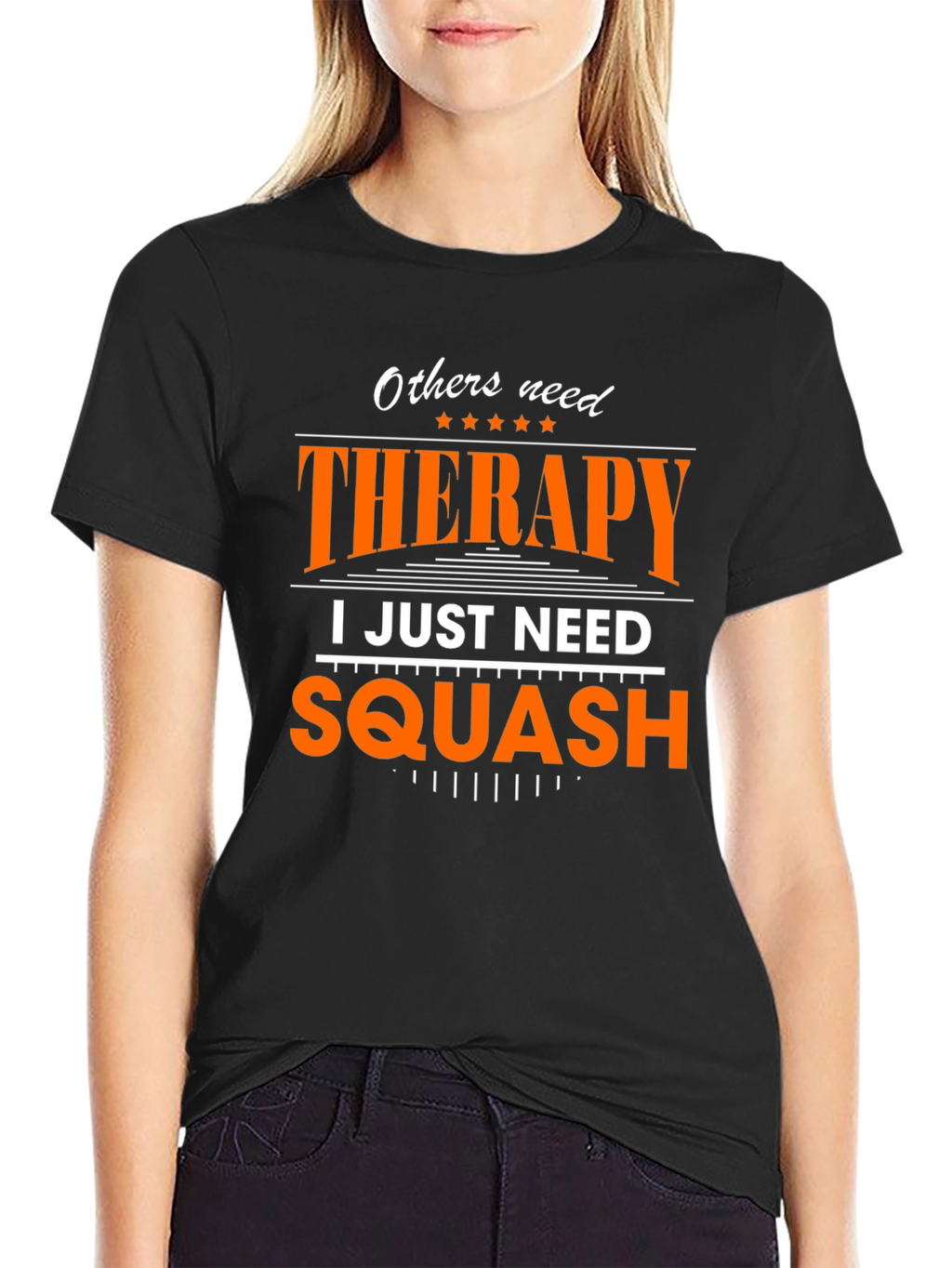 Squash Therapy T-Shirt - Funny Sports Tee