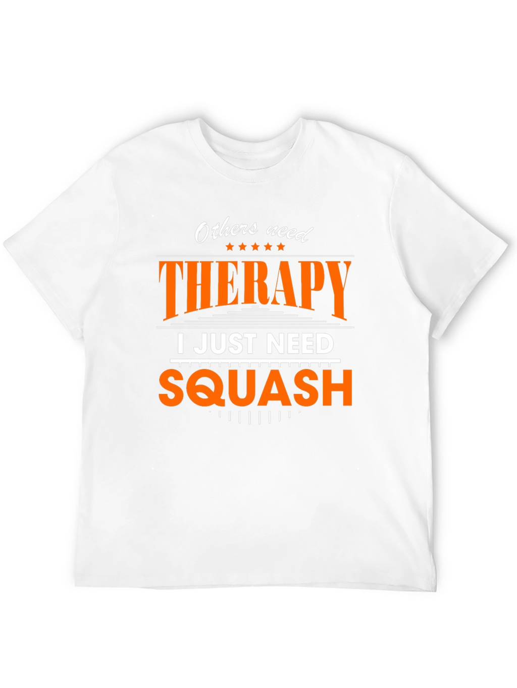 Squash Therapy T-Shirt - Funny Sports Tee
