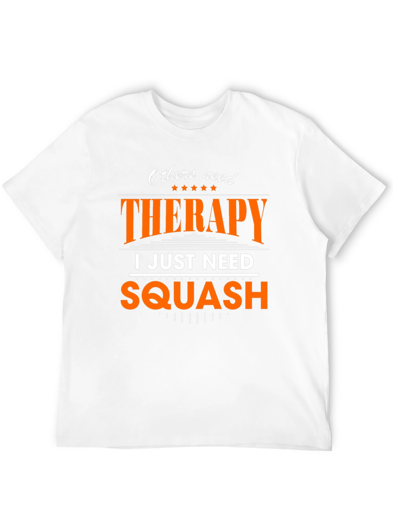 Squash Therapy T-Shirt - Funny Sports Tee