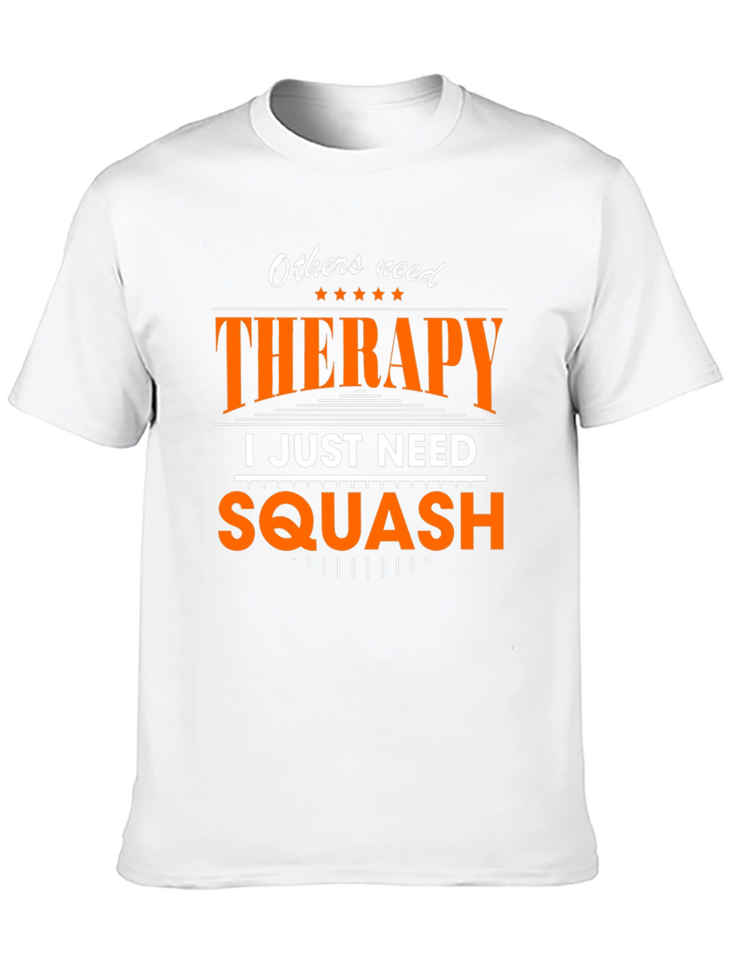 Squash Therapy T-Shirt - Funny Sports Tee