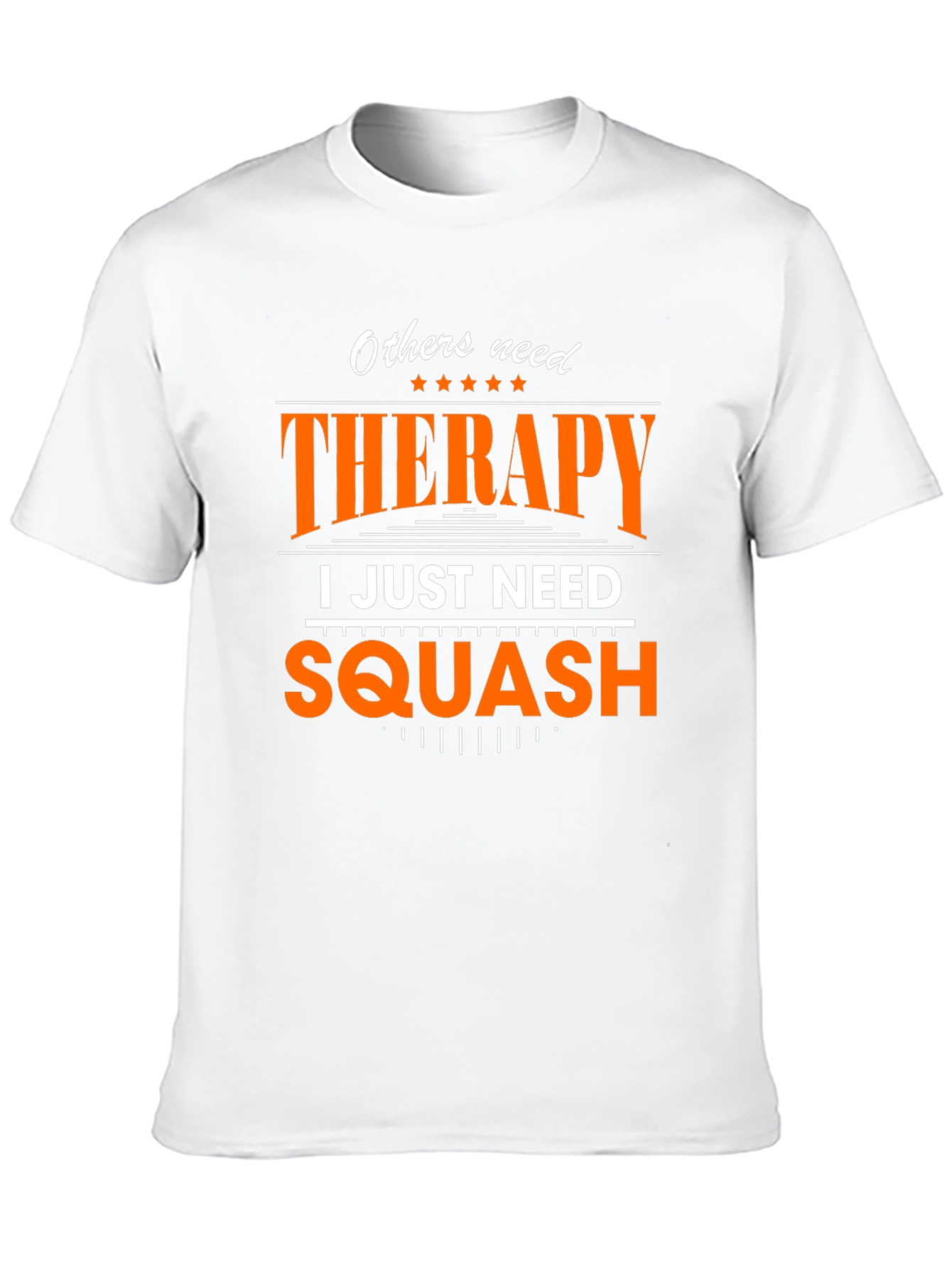 Squash Therapy T-Shirt - Funny Sports Tee