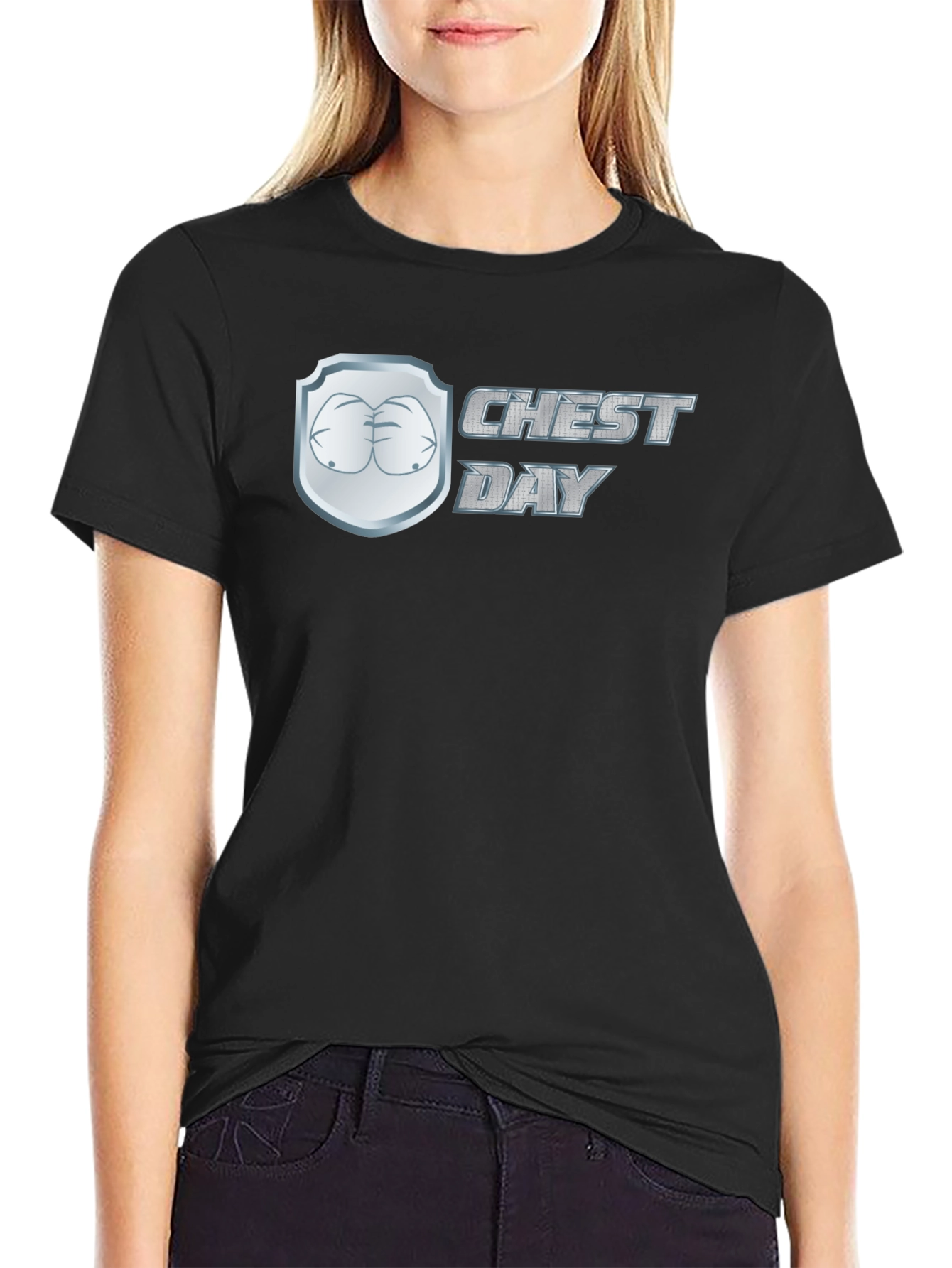Chest Day Mens Graphic T-Shirt