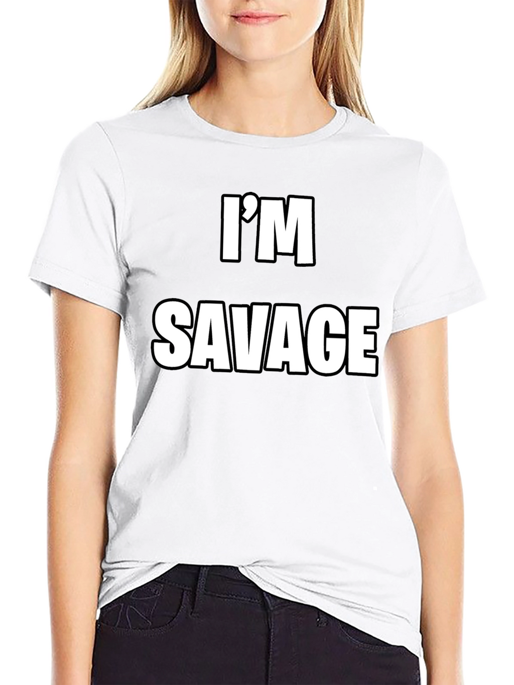 Im Savage Black T-Shirt