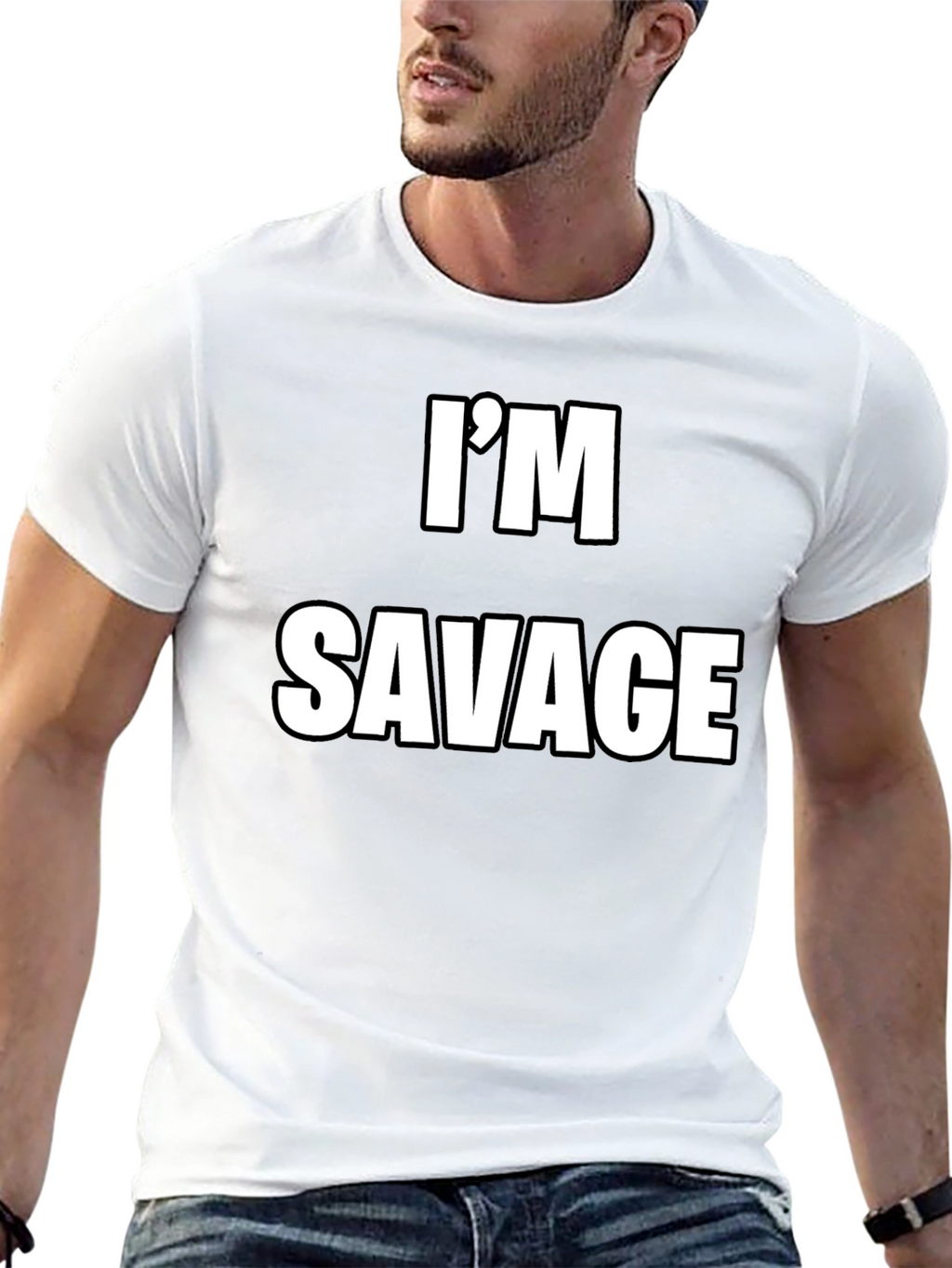 Im Savage Black T-Shirt