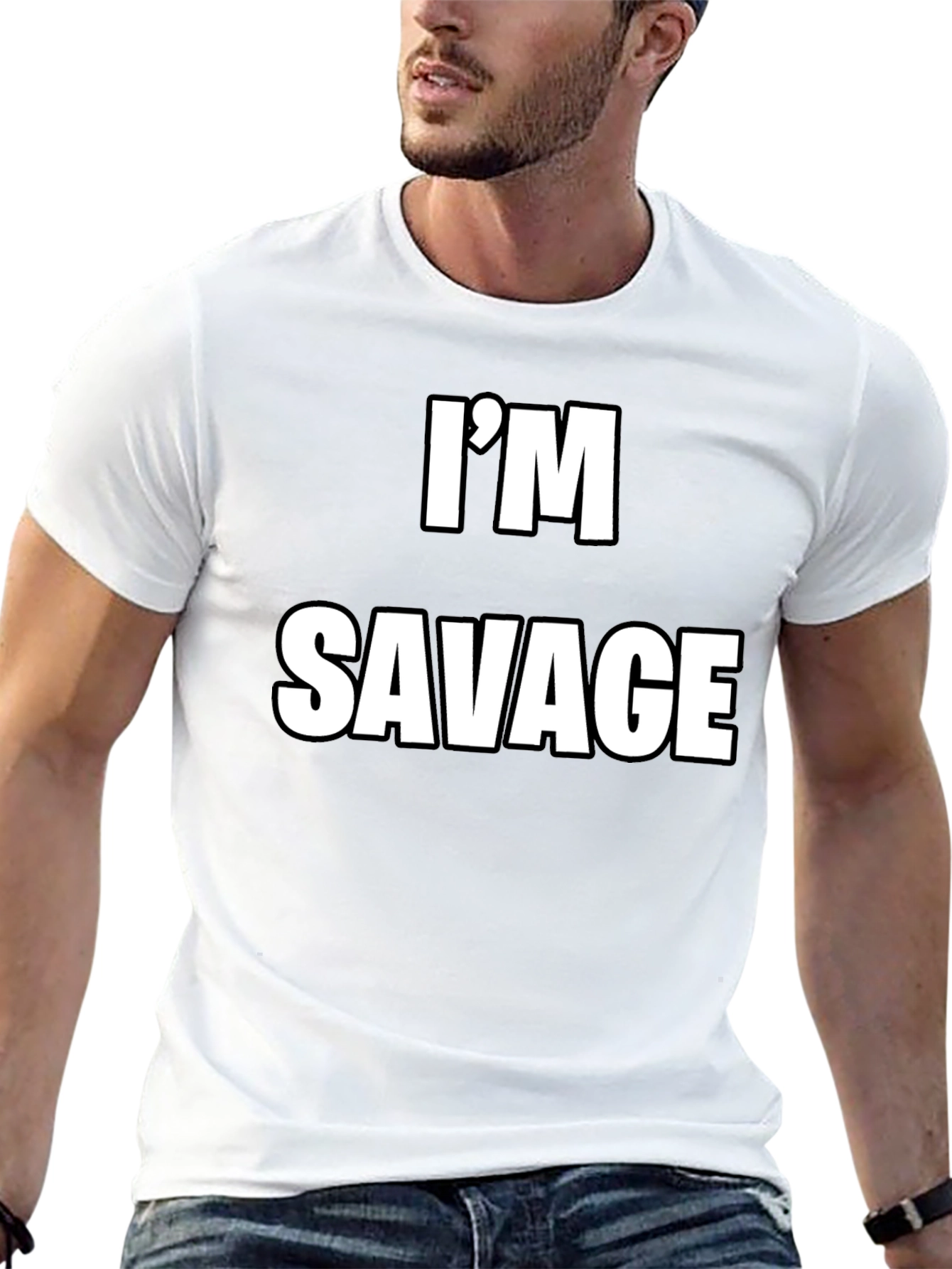 Im Savage Black T-Shirt