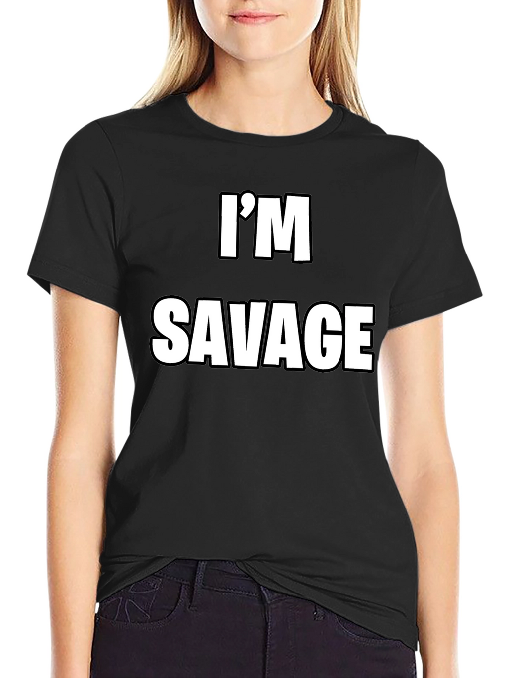 Im Savage Black T-Shirt
