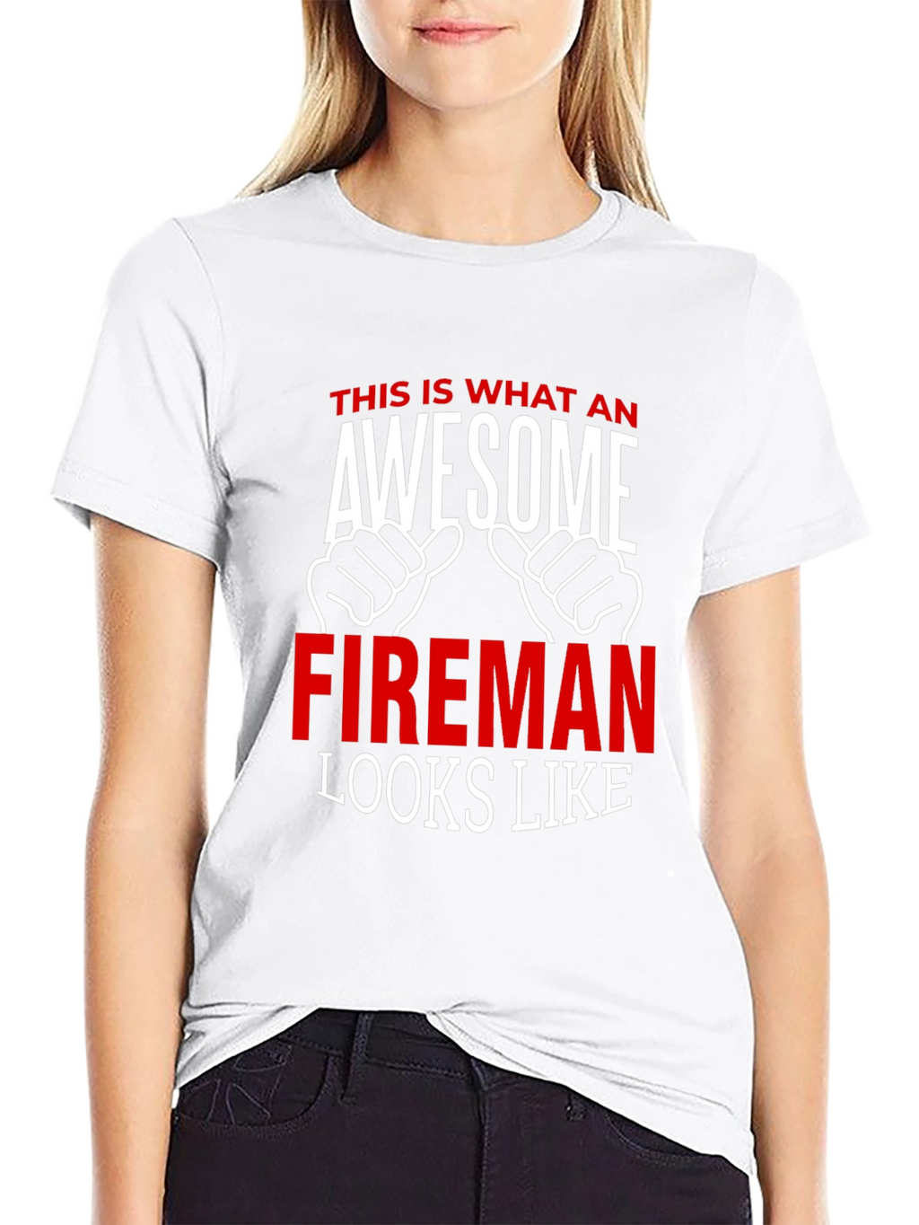 Awesome Fireman T-Shirt - Firefighter Gift