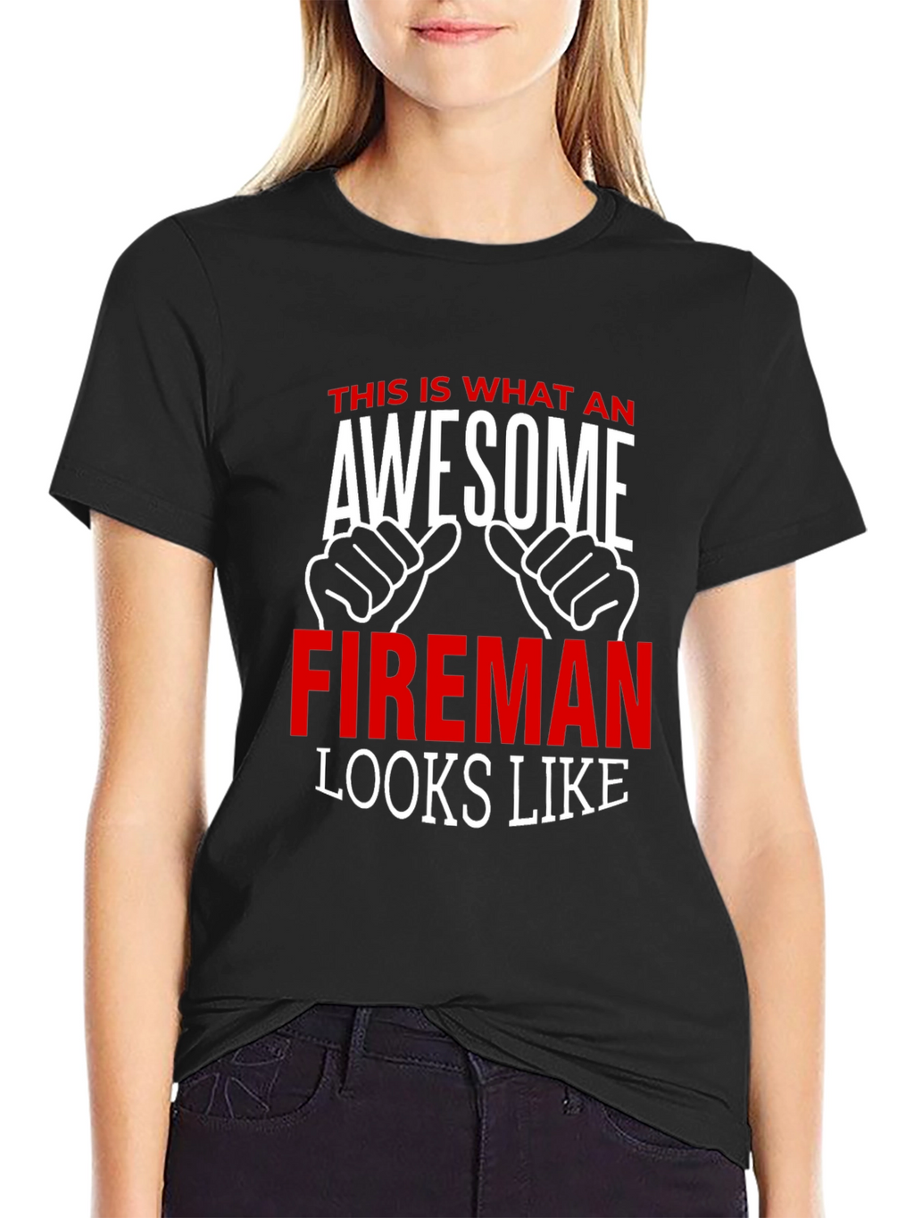 Awesome Fireman T-Shirt - Firefighter Gift