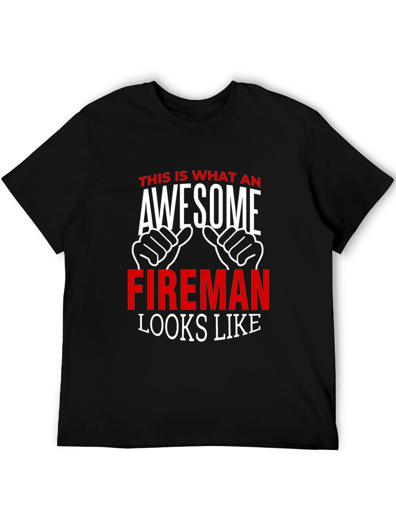 Awesome Fireman T-Shirt - Firefighter Gift