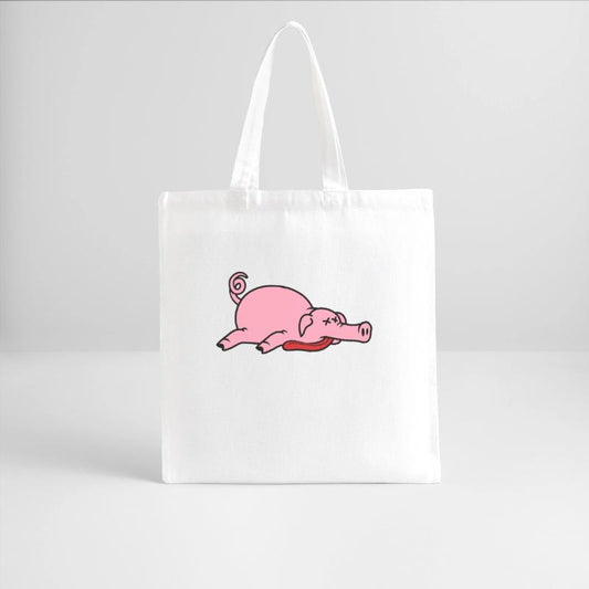 Unconscious dead pig barbecue food meat funny