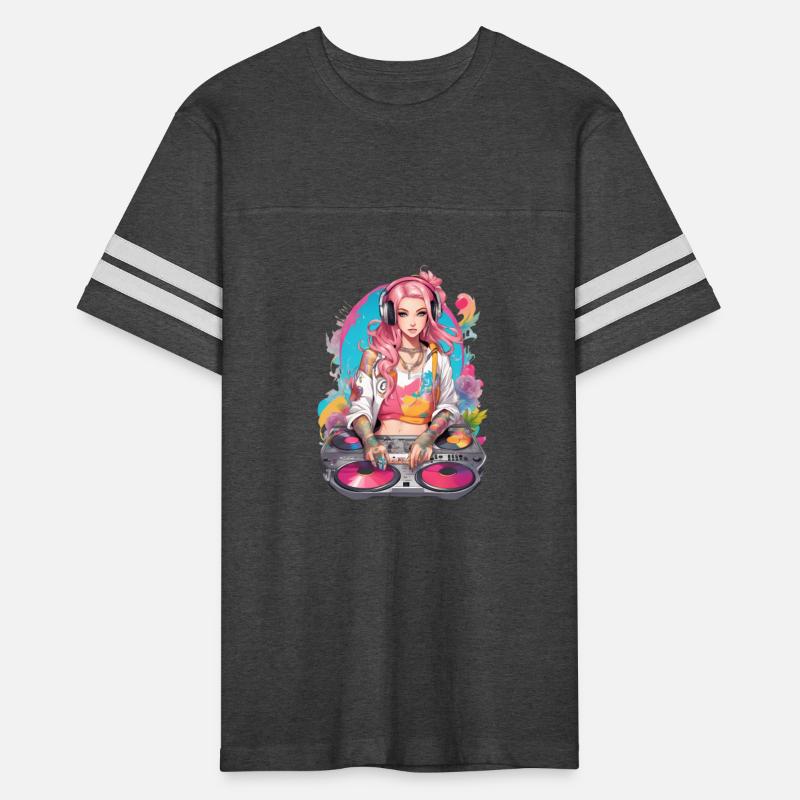 Underground Rave Party DJ Girl