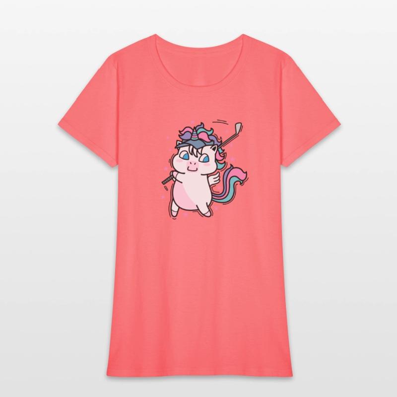 Unicorn playing Golf Fabulous Creature Sport