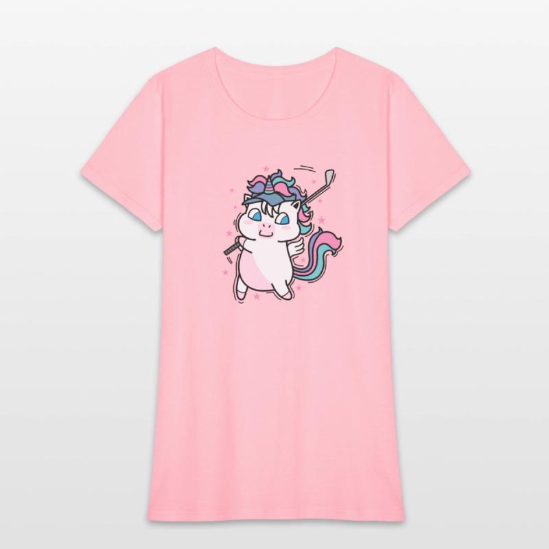 Unicorn playing Golf Fabulous Creature Sport