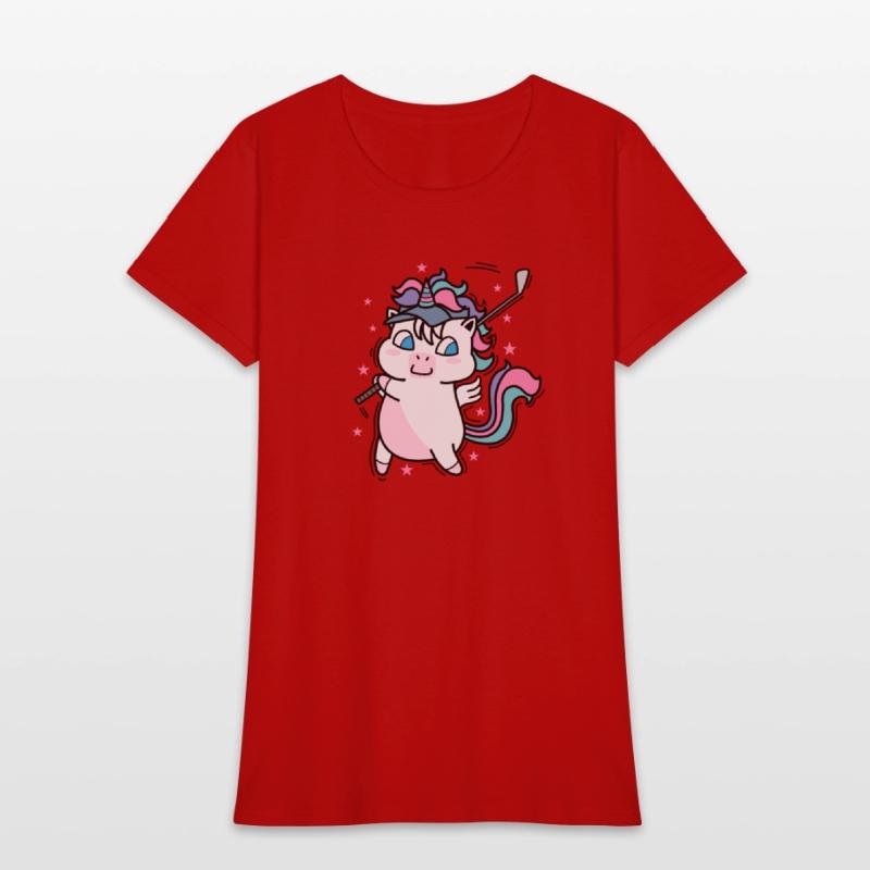 Unicorn playing Golf Fabulous Creature Sport