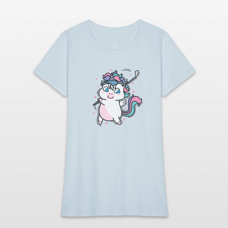 Unicorn playing Golf Fabulous Creature Sport