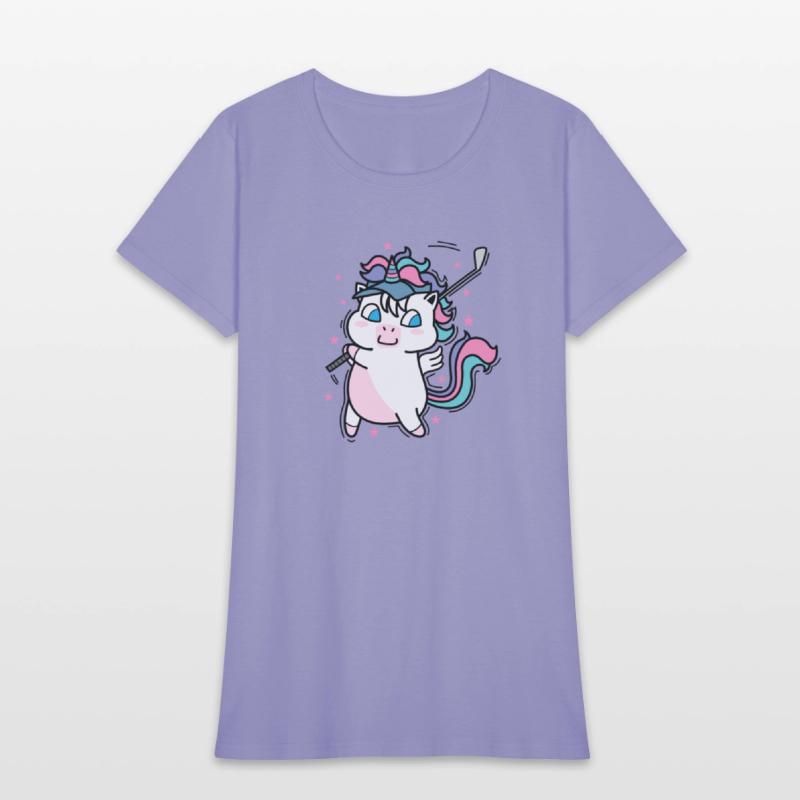 Unicorn playing Golf Fabulous Creature Sport