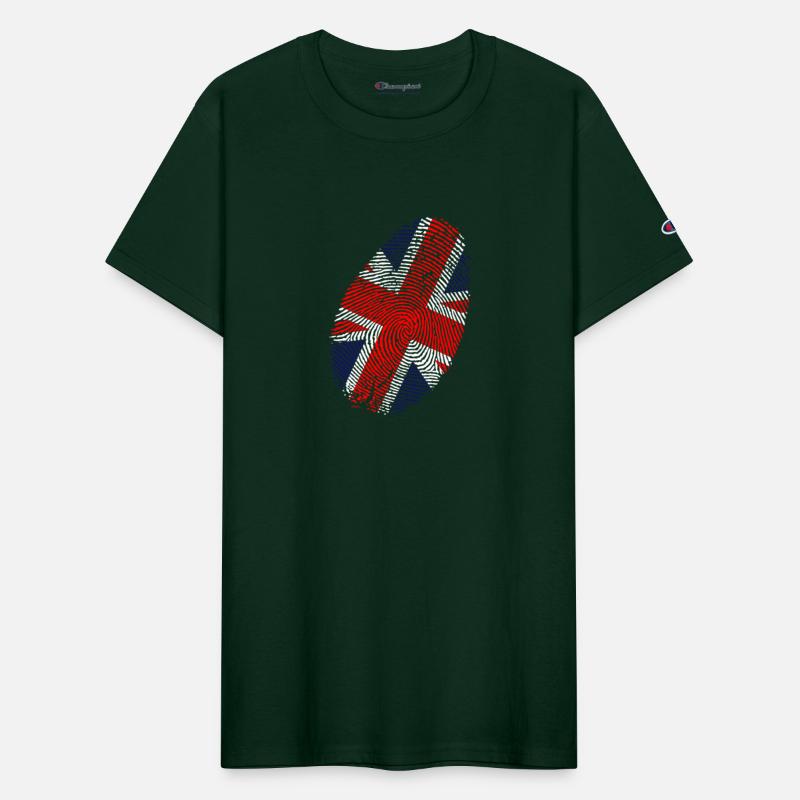 Union Jack Fingerprint | UK Flag Finger