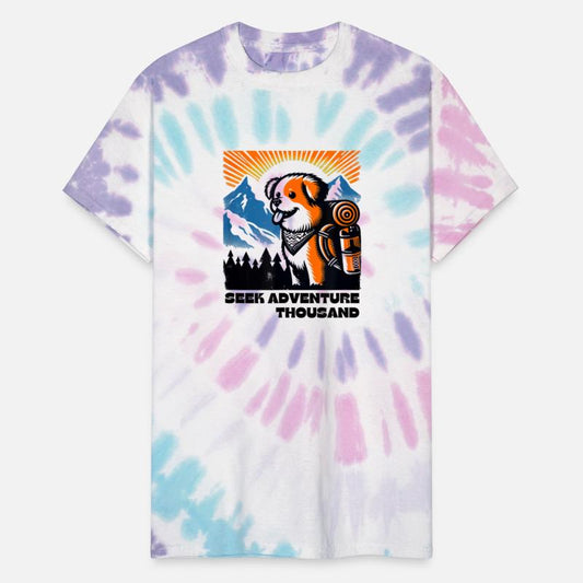 Unisex camping vintage travel dog