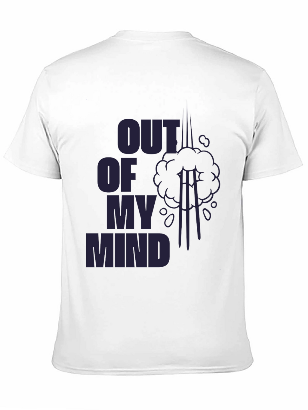 Out of My Mind Graphic T-Shirt - Black