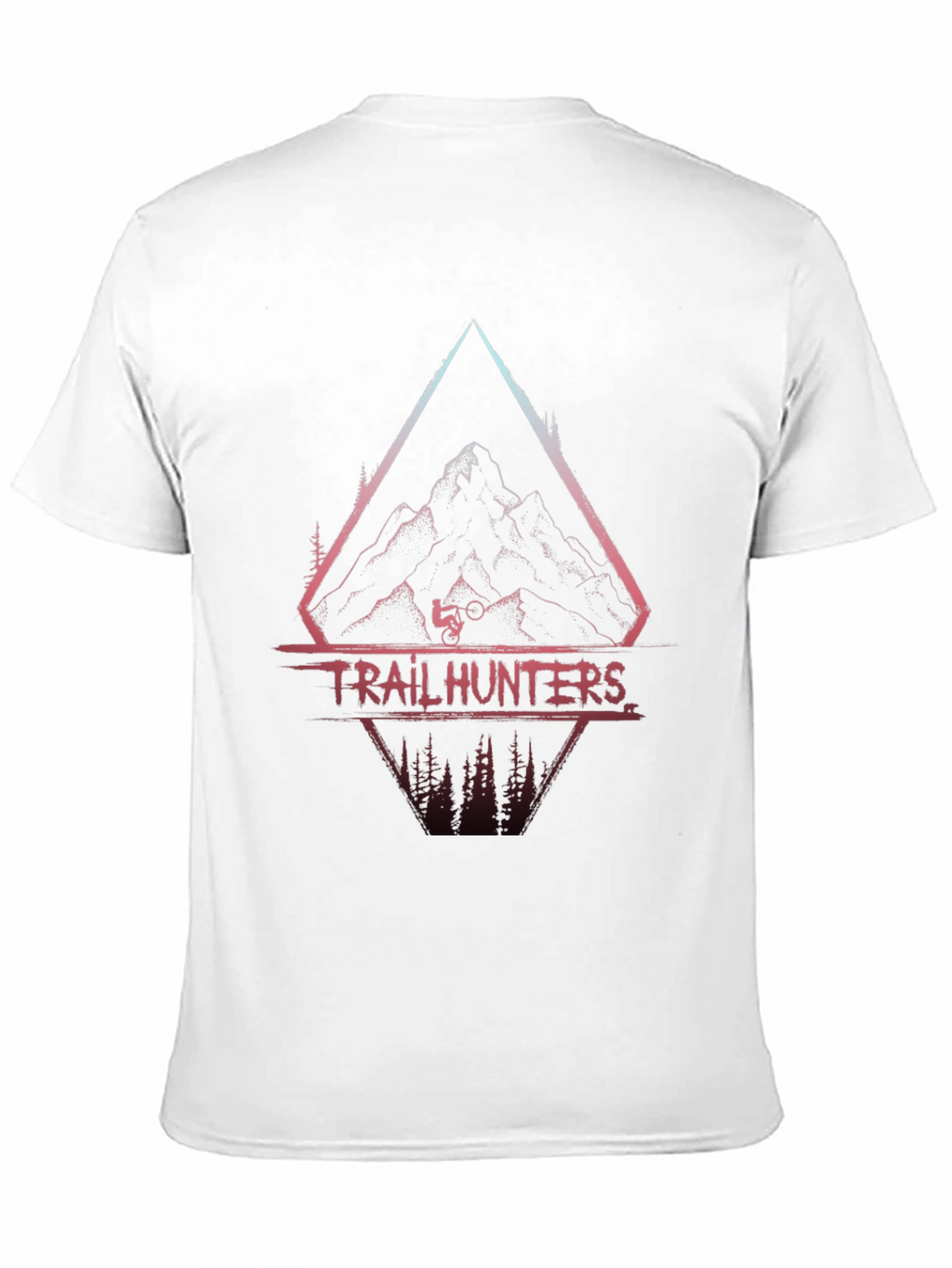 Trail Hunters Graphic Tee - Mountain Bike Adventure