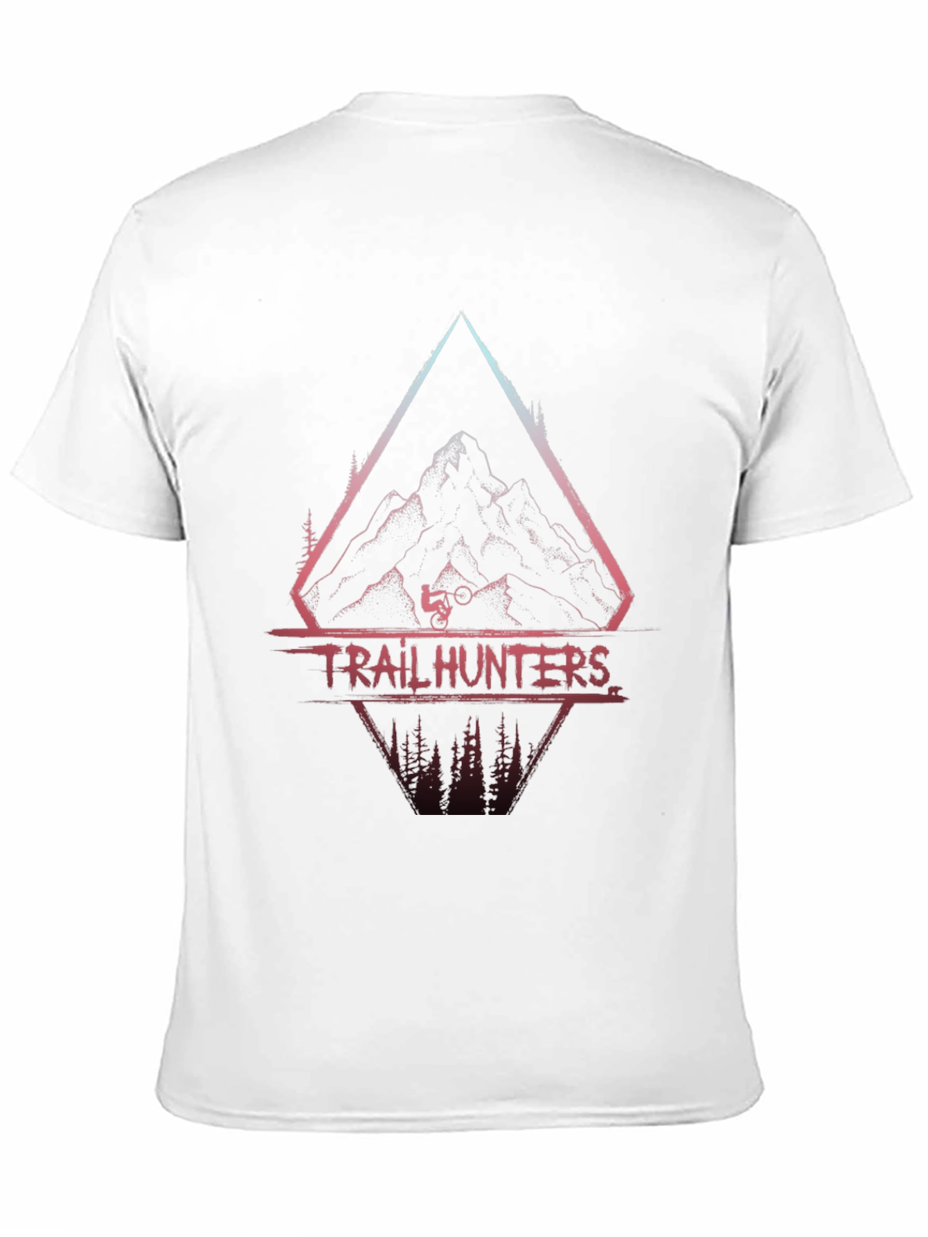 Trail Hunters Graphic Tee - Mountain Bike Adventure