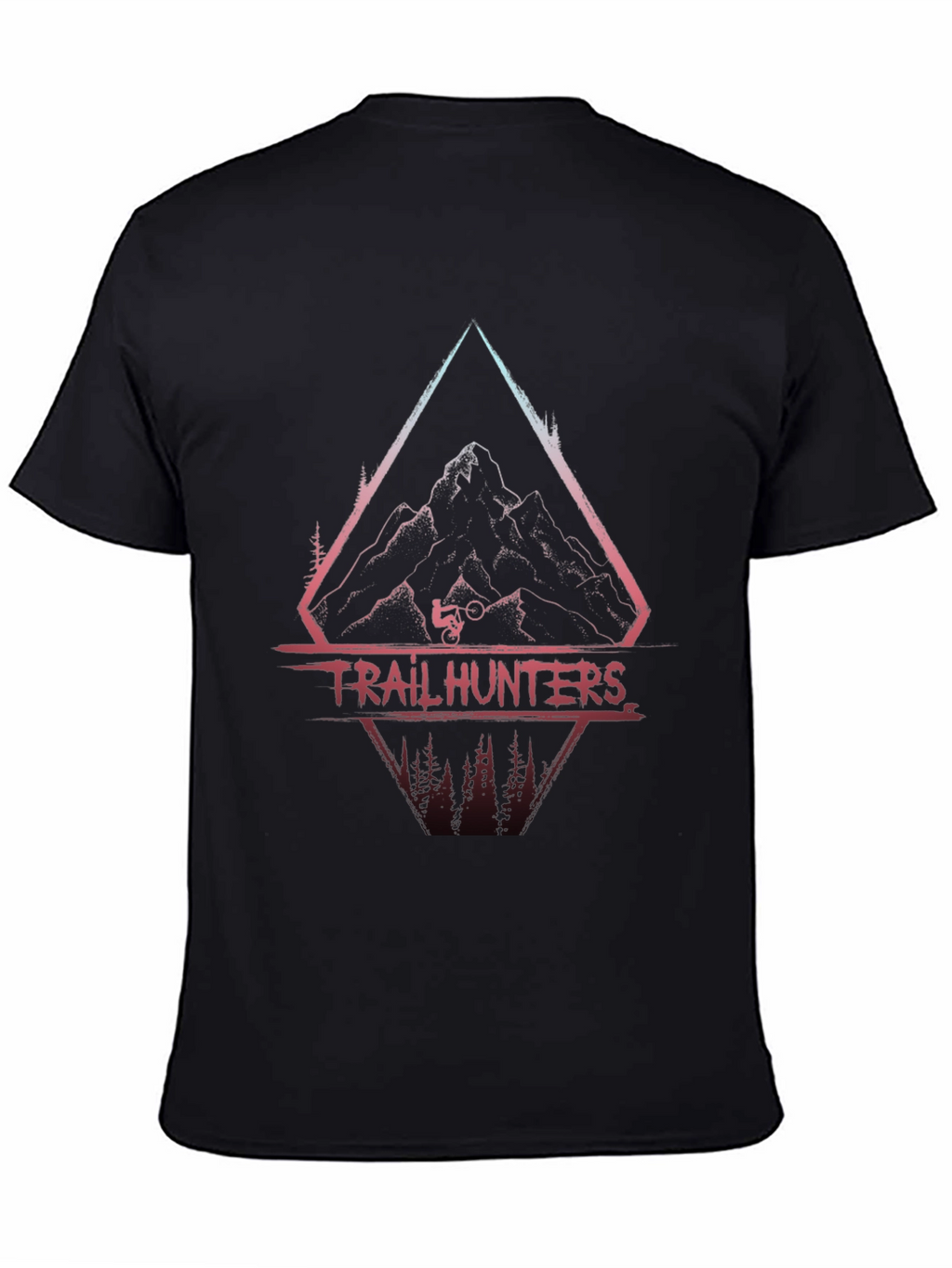 Trail Hunters Graphic Tee - Mountain Bike Adventure