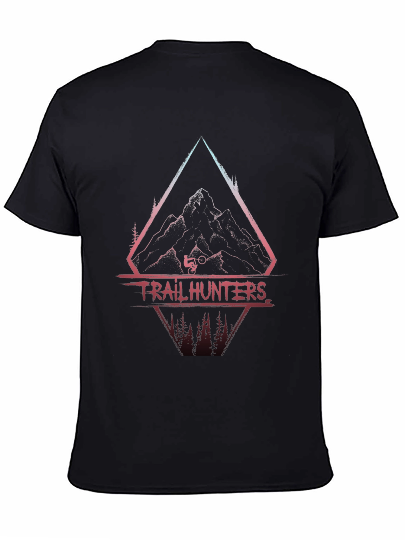 Trail Hunters Graphic Tee - Mountain Bike Adventure