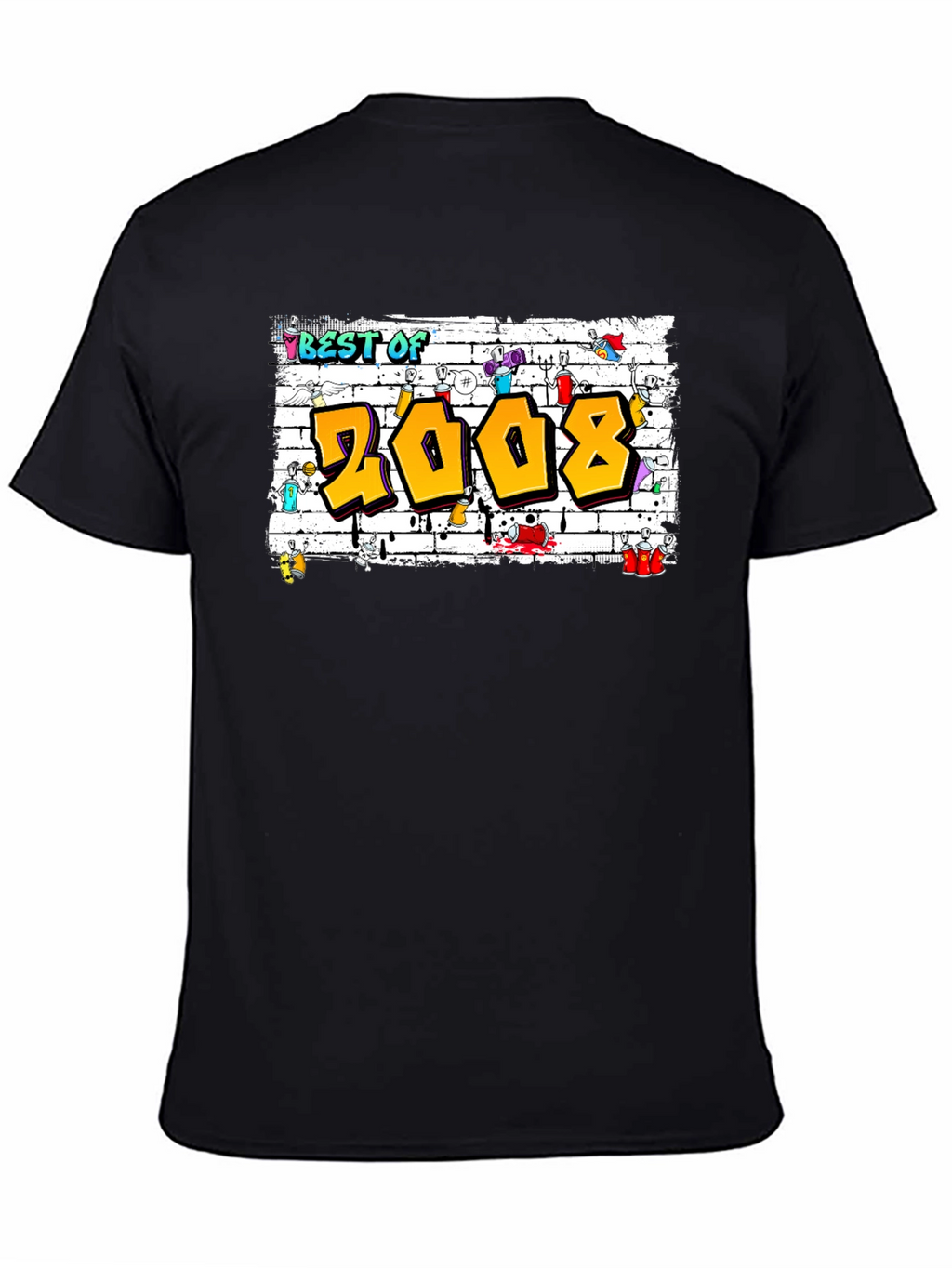 Best of 2008 Graffiti Style Tee