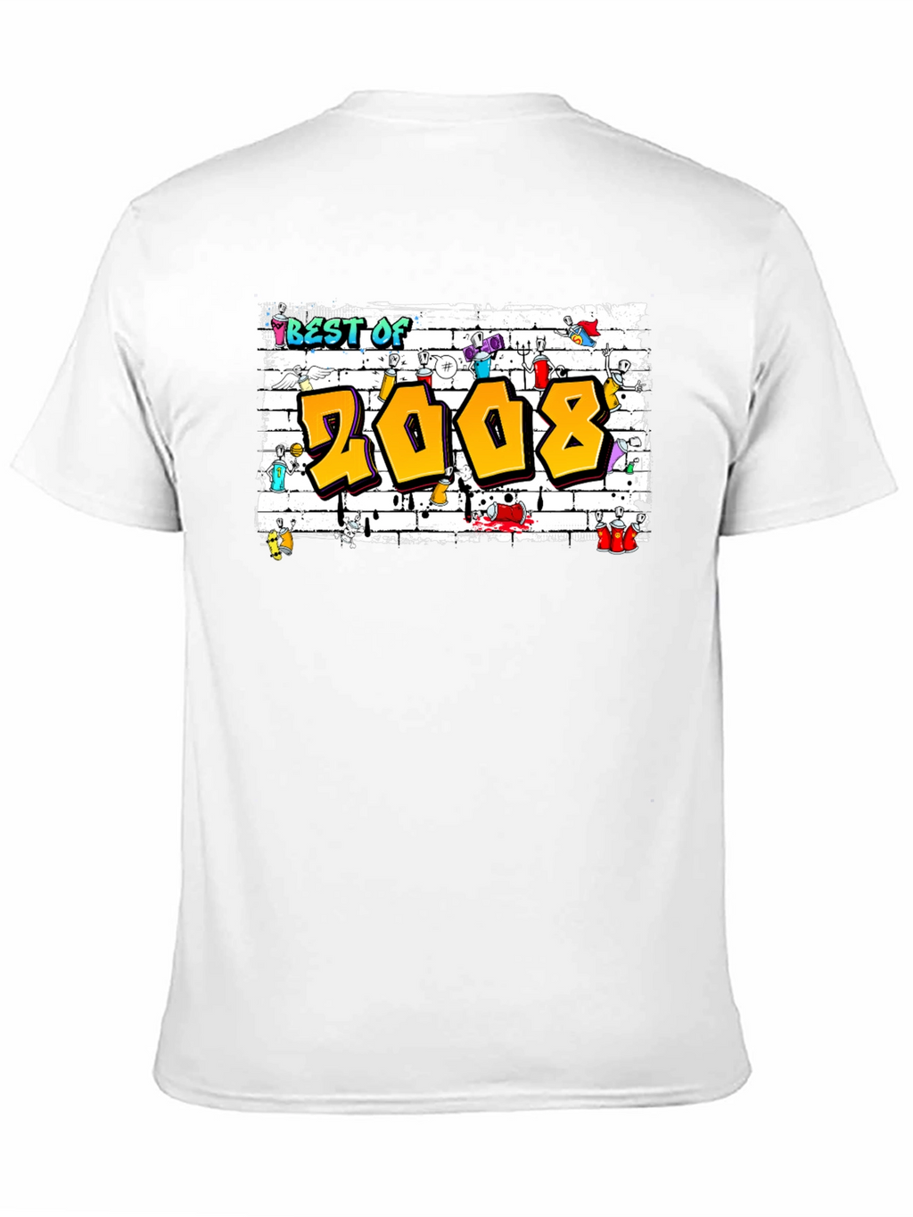 Best of 2008 Graffiti Style Tee