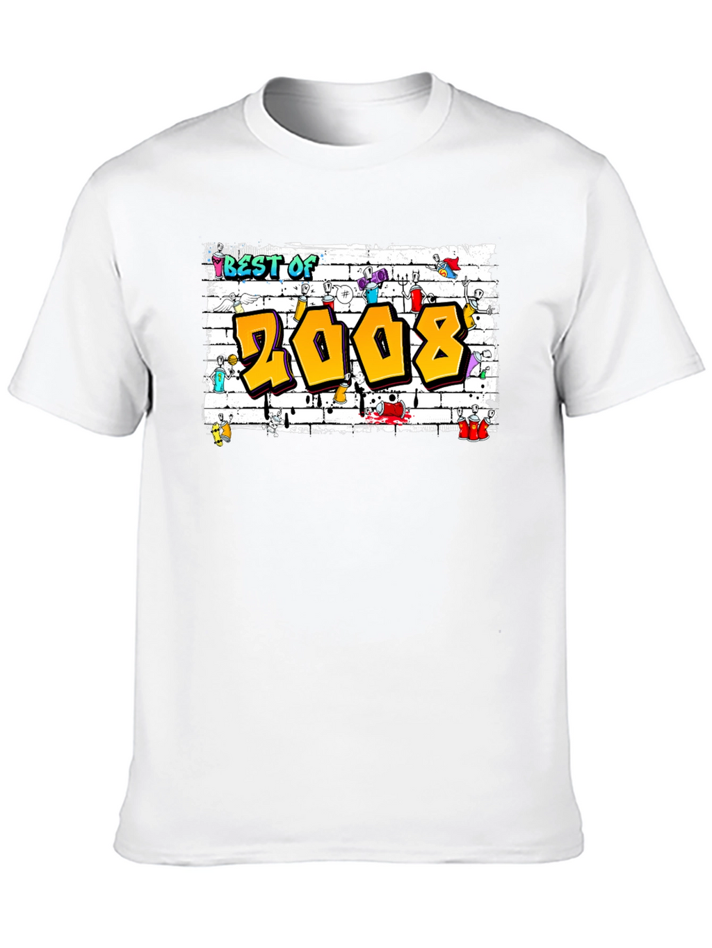 Best of 2008 Graffiti Style Tee