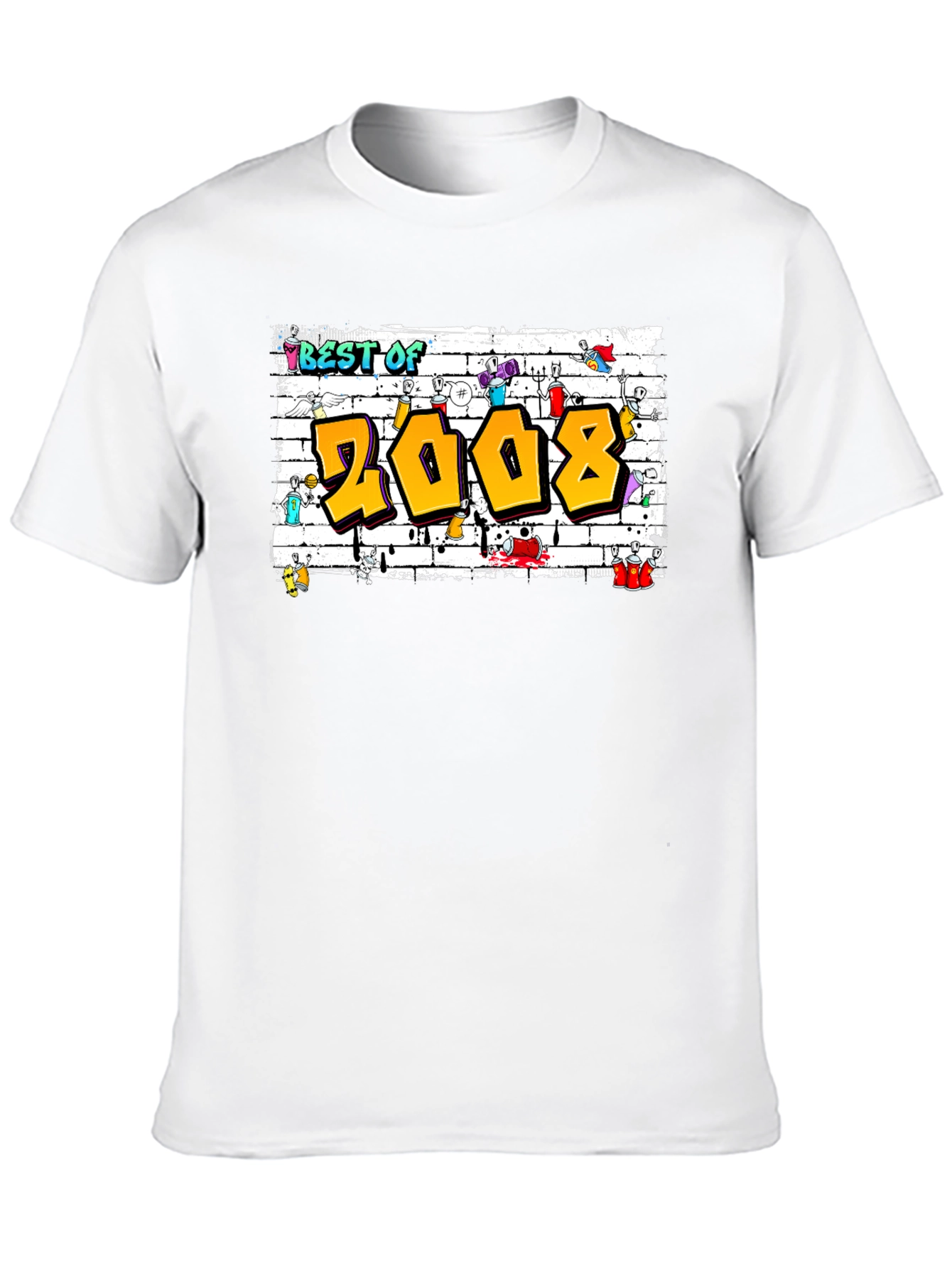 Best of 2008 Graffiti Style Tee