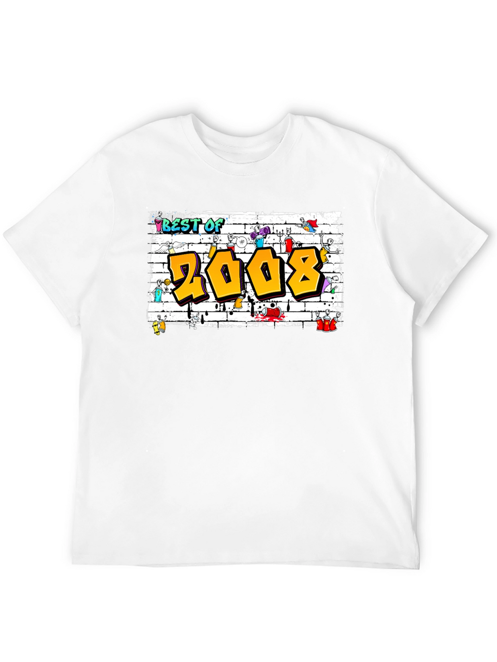 Best of 2008 Graffiti Style Tee