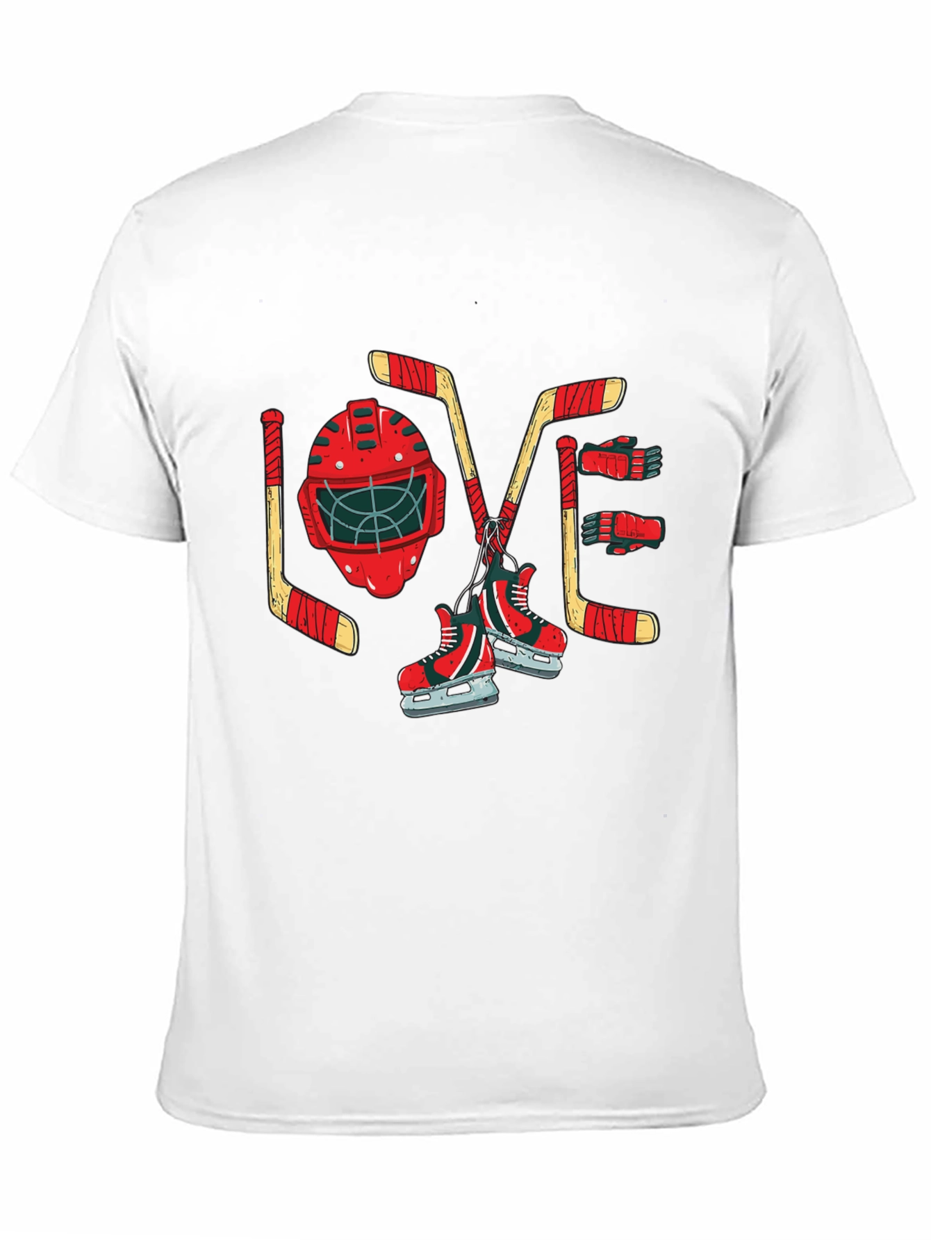Hockey Love Graphic T-Shirt