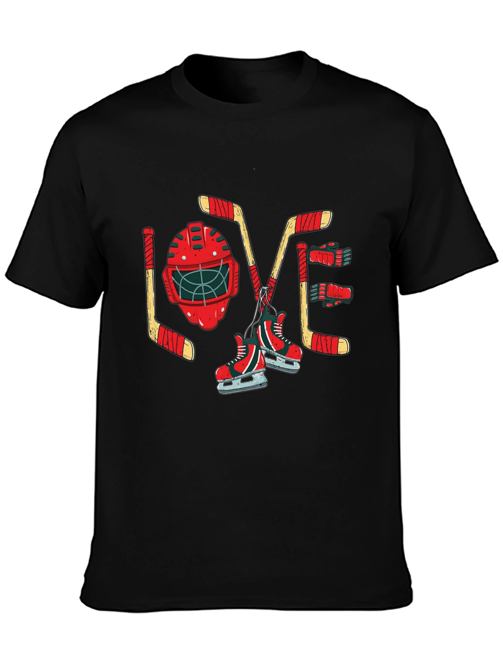 Hockey Love Graphic T-Shirt