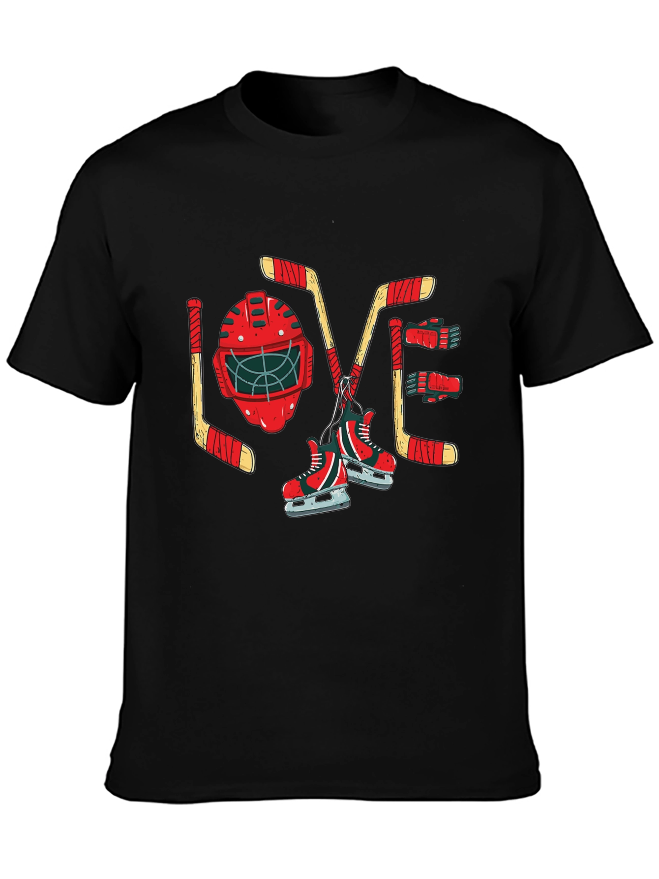 Hockey Love Graphic T-Shirt