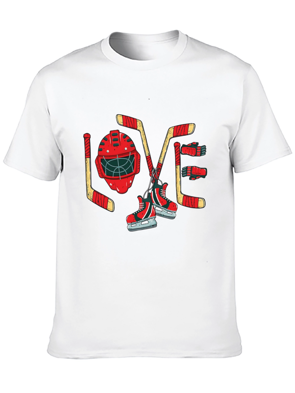 Hockey Love Graphic T-Shirt