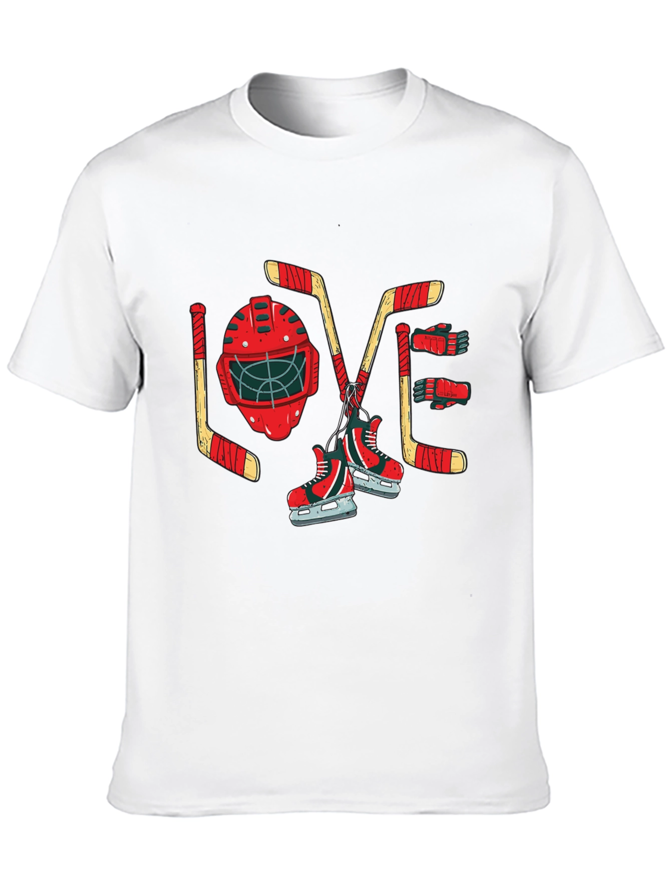 Hockey Love Graphic T-Shirt