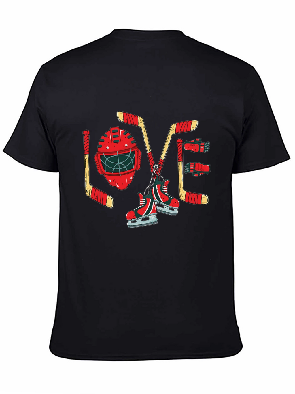 Hockey Love Graphic T-Shirt