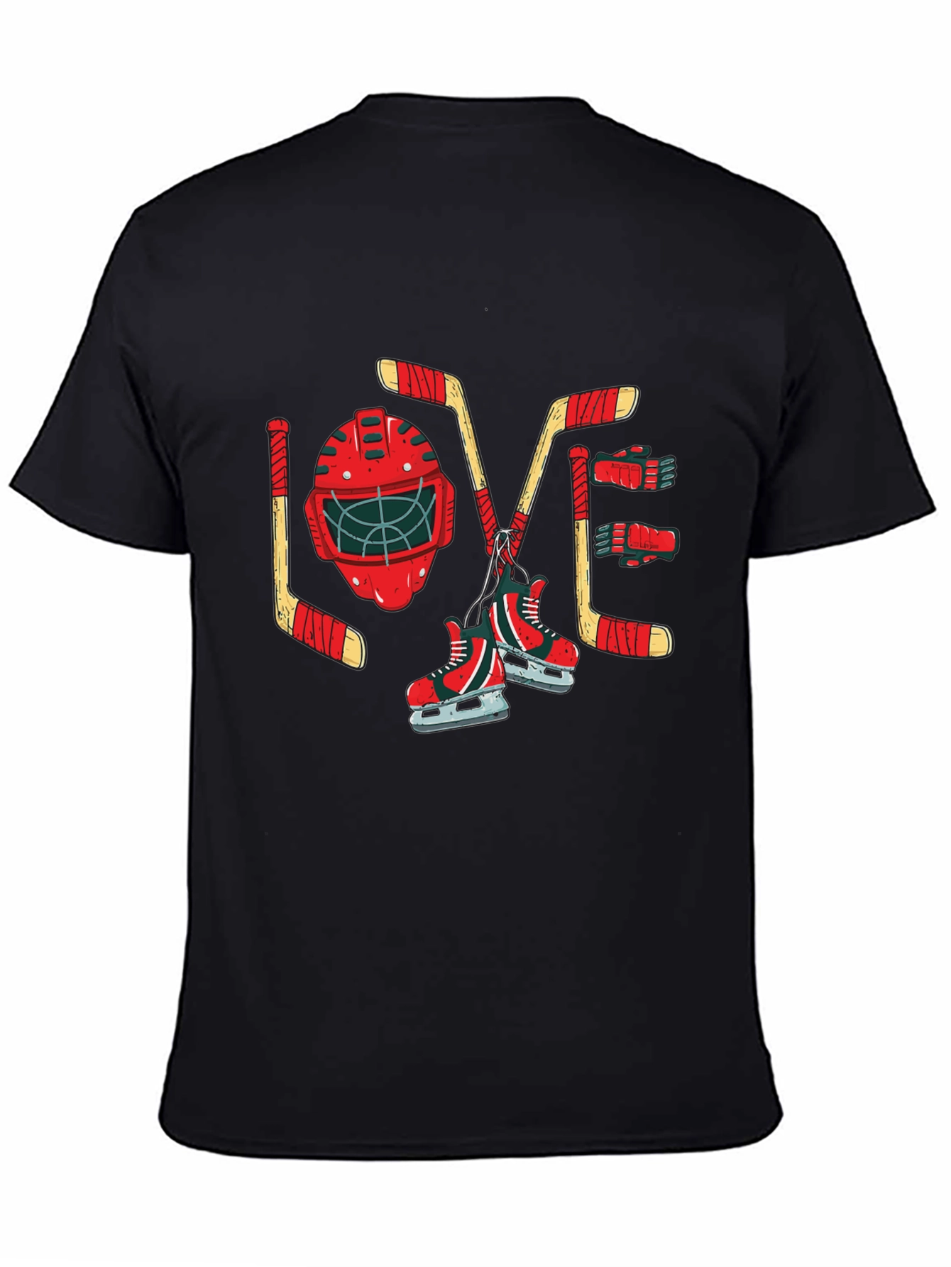 Hockey Love Graphic T-Shirt