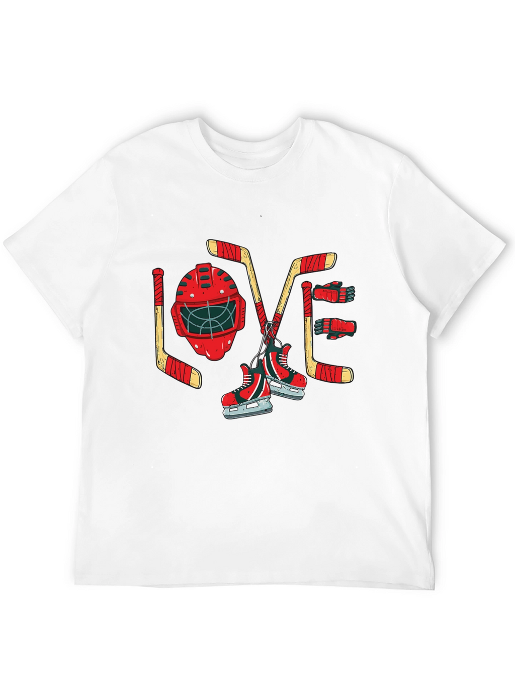 Hockey Love Graphic T-Shirt