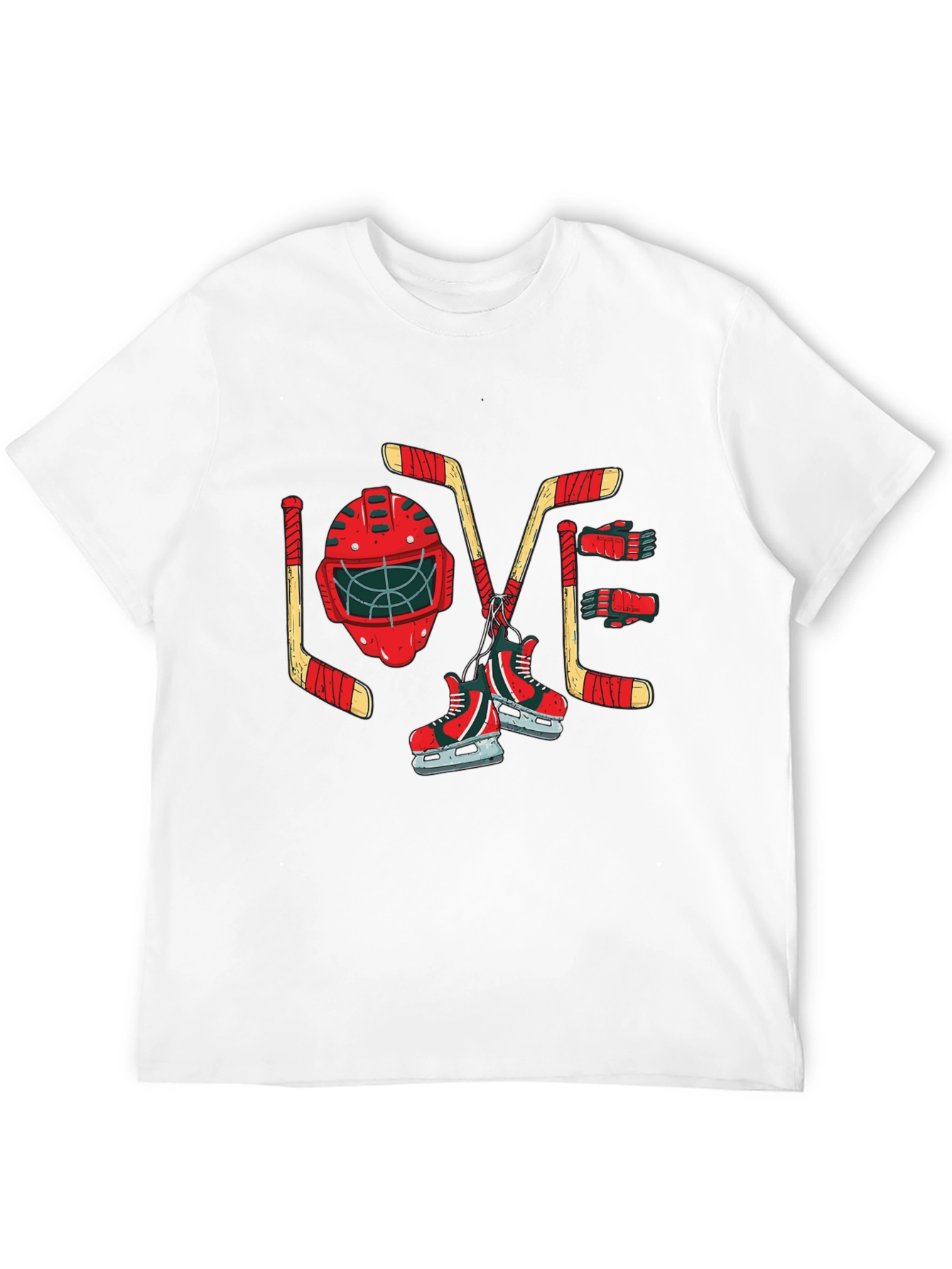 Hockey Love Graphic T-Shirt