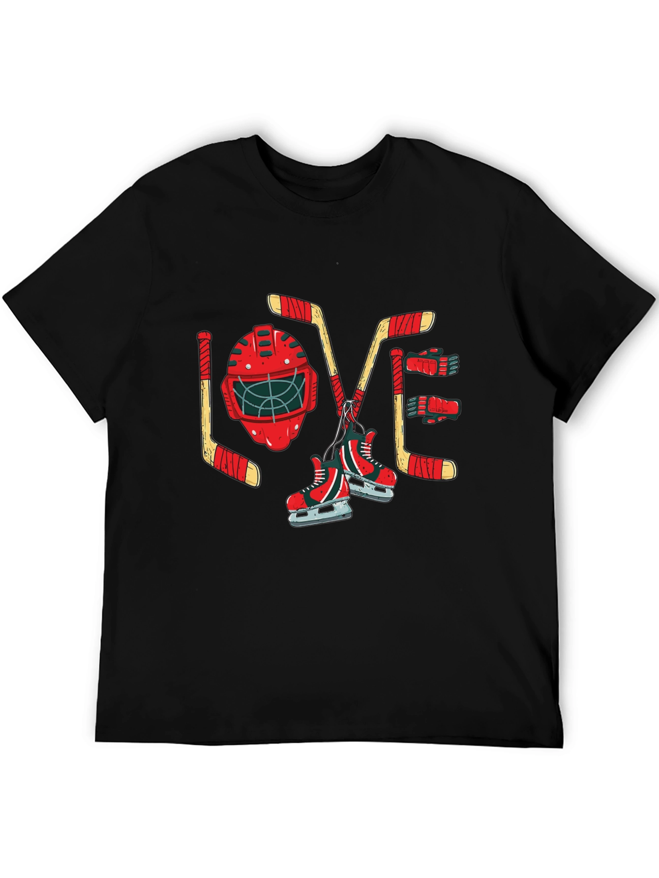 Hockey Love Graphic T-Shirt