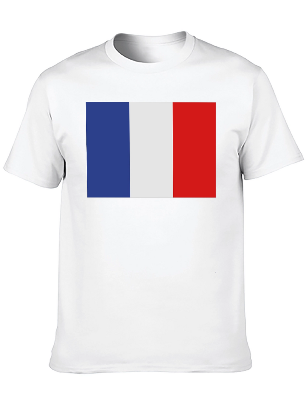 French Flag T-Shirt - Show Your Pride!