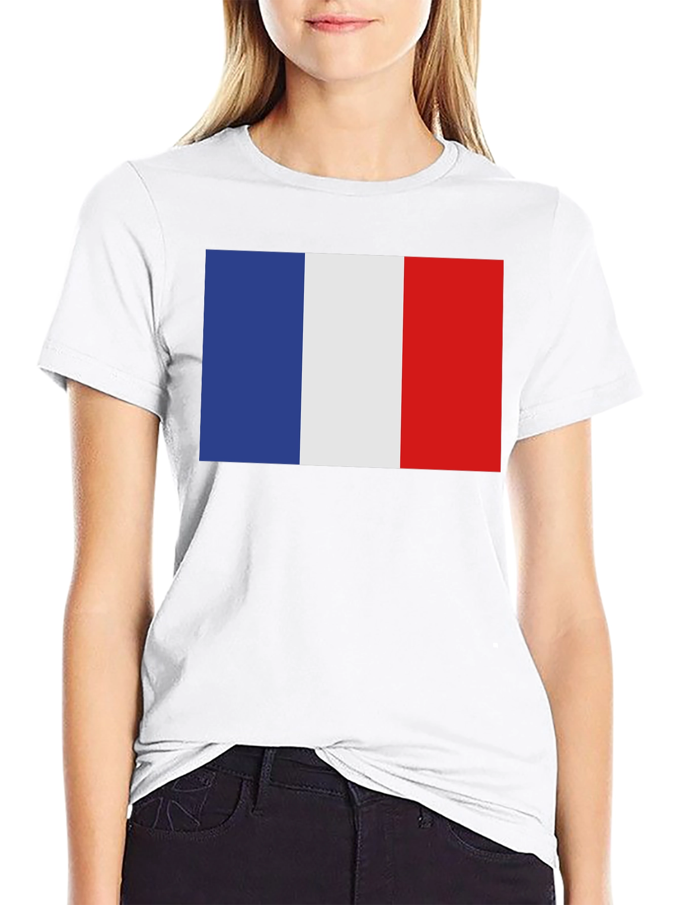 French Flag T-Shirt - Show Your Pride!