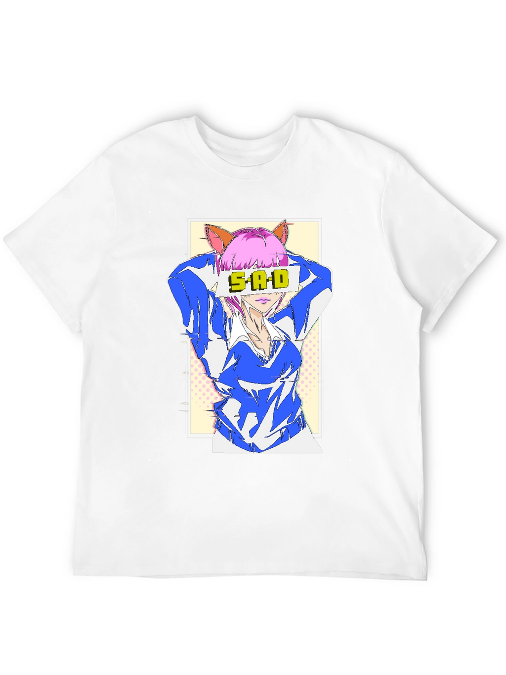 Anime SAD T-Shirt - Unisex Graphic Tee