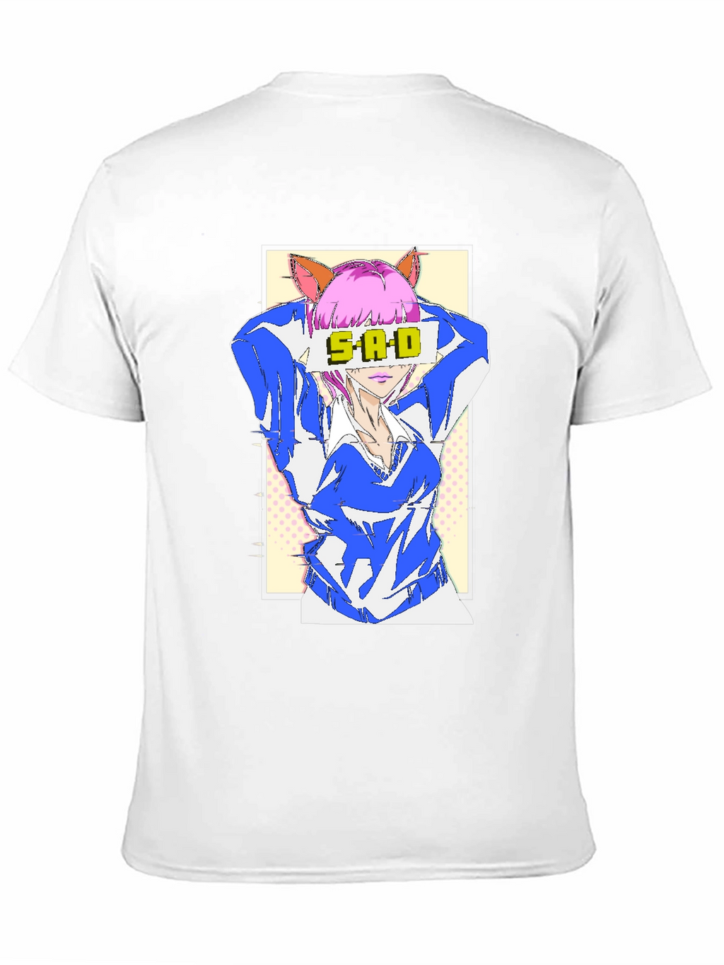 Anime SAD T-Shirt - Unisex Graphic Tee