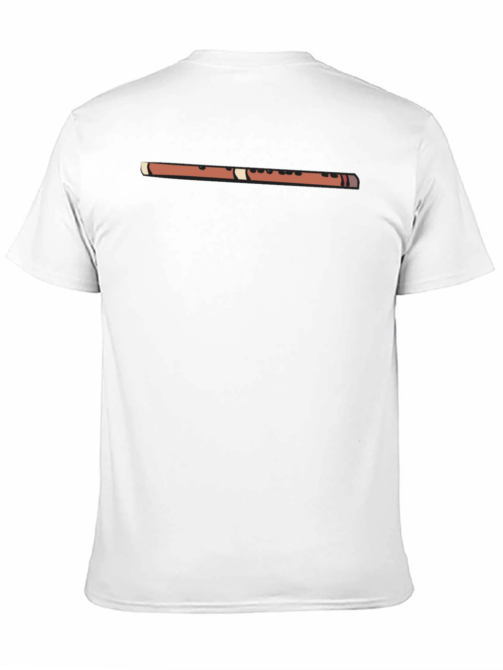 Musical Flute T-Shirt - Black