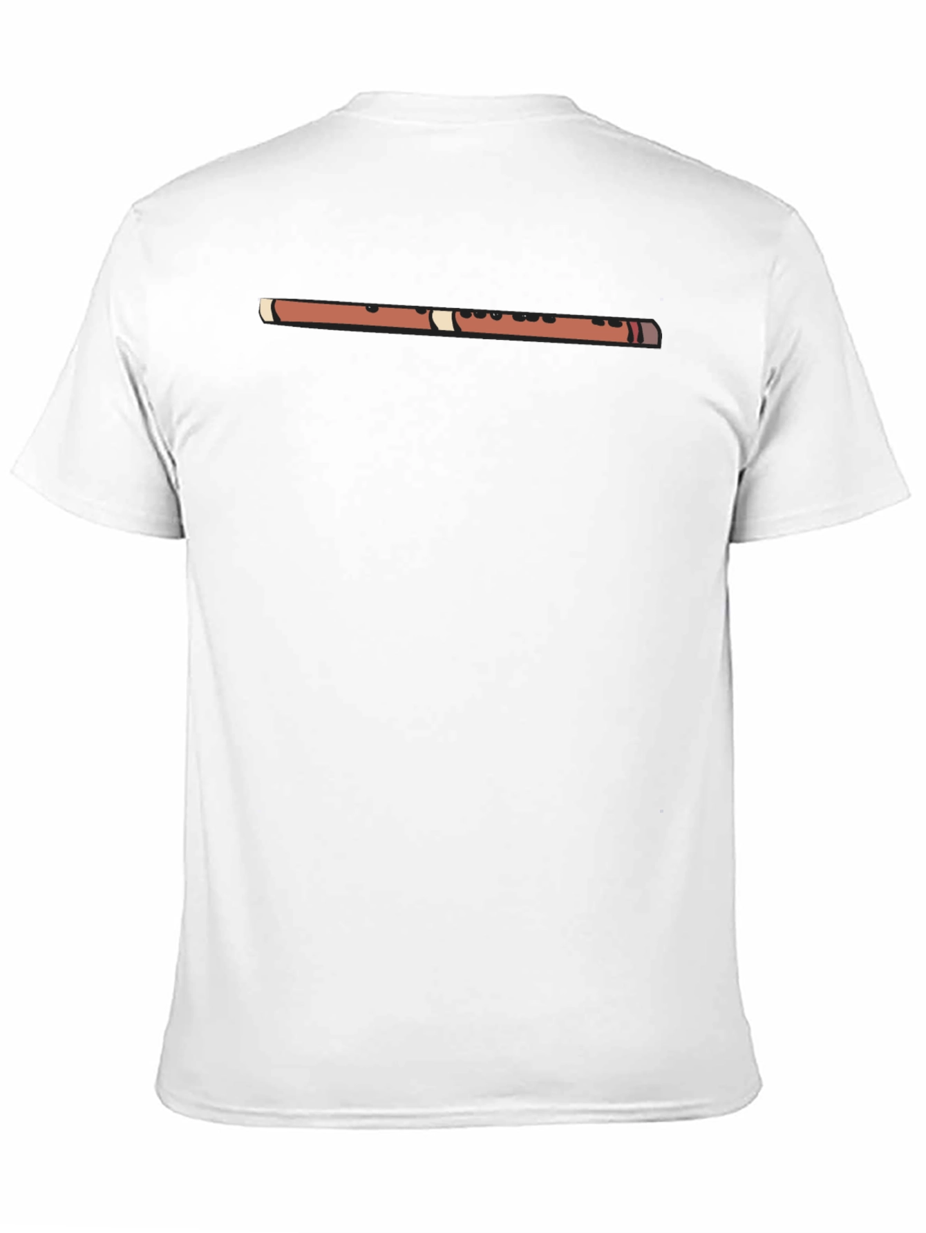Musical Flute T-Shirt - Black