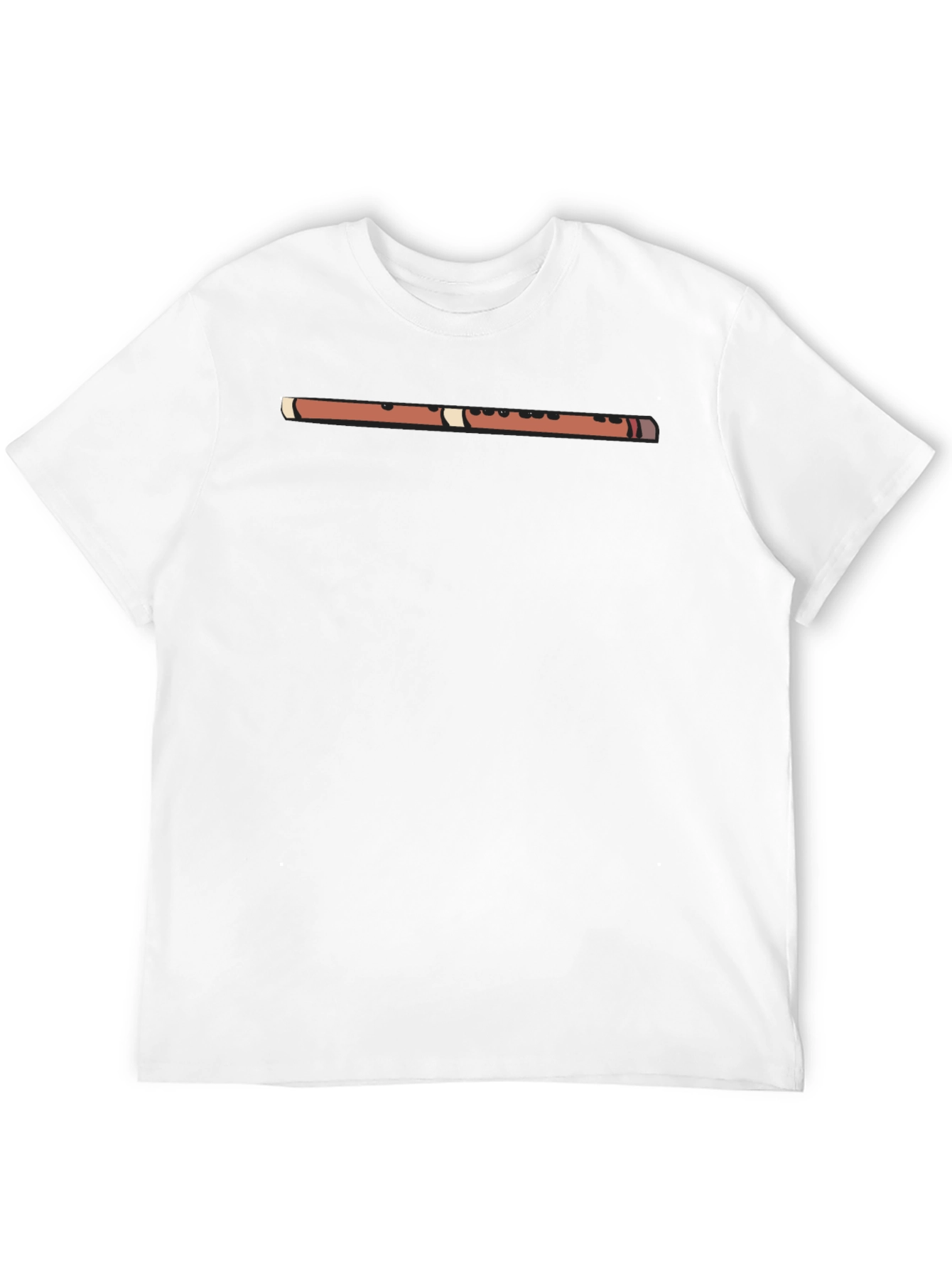 Musical Flute T-Shirt - Black